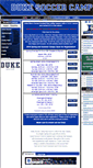 Mobile Screenshot of dukesoccercamp.com